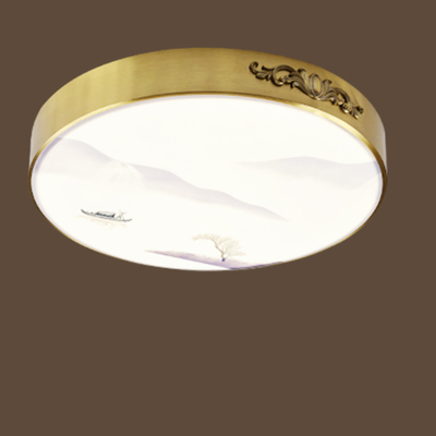 68032-54W-Brass+Acrylic-Φ350x50mm