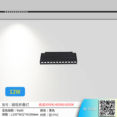 12W Magnetic Flod light