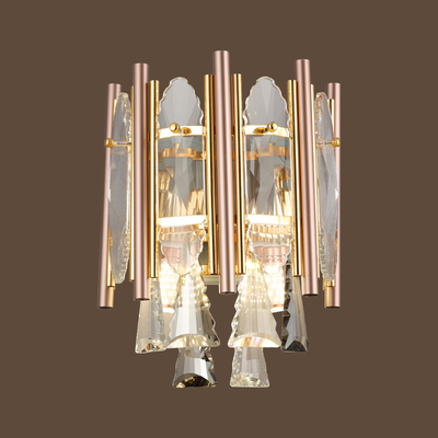 5139-2-32W Iron+Crystal 250x350mm